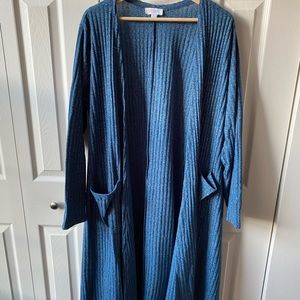 LuLaRoe Sarah long cardigan, size XL
